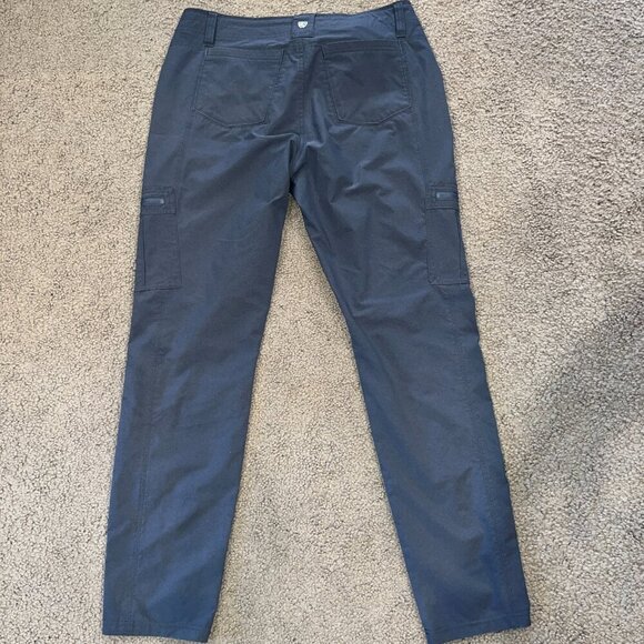 KUHL Women's HORIZN Skinny Cargo Hiking Outdoor PANTS in Navy Size: 12R - Picture 6 of 14
